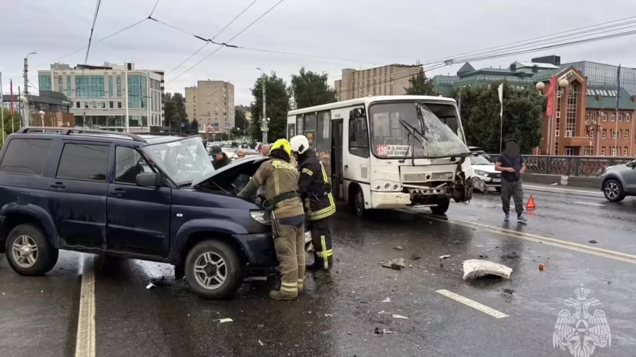 Число пострадавших в массовом ДТП на Соковском мосту в Иванове выросло до 4-х