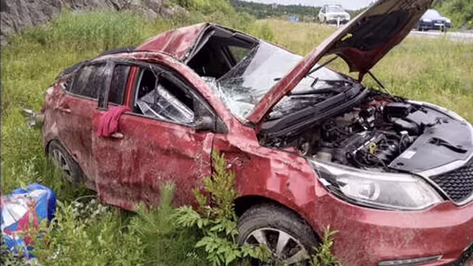 В Ленобласти в ДТП на трассе «Сортавала» столкнулись три автомобиля