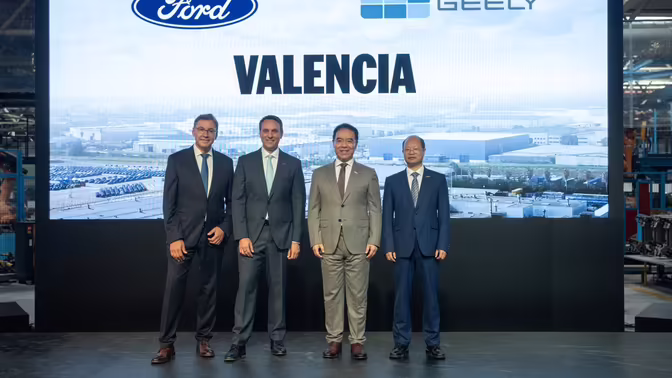 Ford и Geely создадут СП в Европе с локализацией в Испании