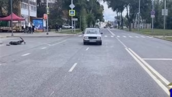 В Ленинском районе под колесами авто пострадал велосипедист