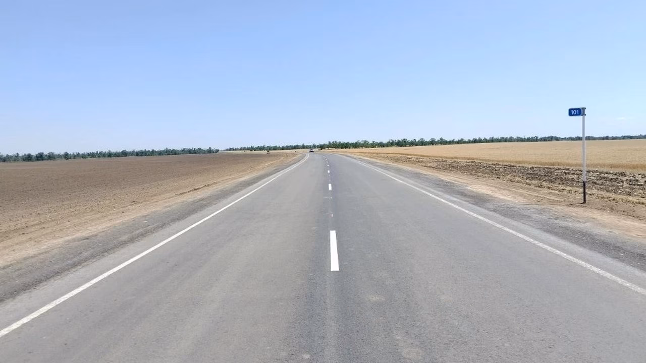 В Орловском районе завершили ремонт участка автомобильной дороги