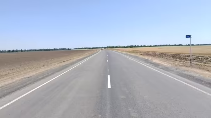 В Орловском районе завершили ремонт участка автомобильной дороги