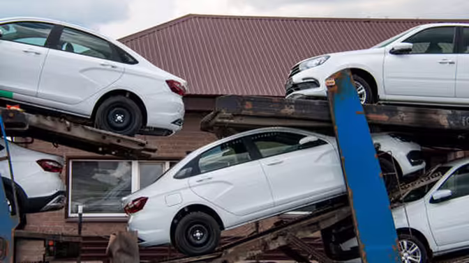 Импорт российских автомобилей в Казахстан почти обнулился в июне
