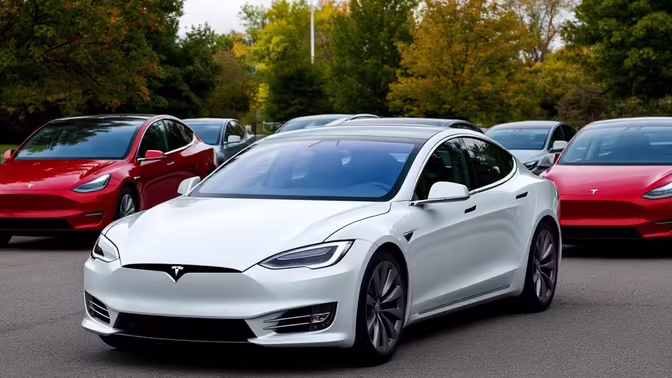 Продажи Tesla в России упали на 80% на фоне роста китайских электрокаров