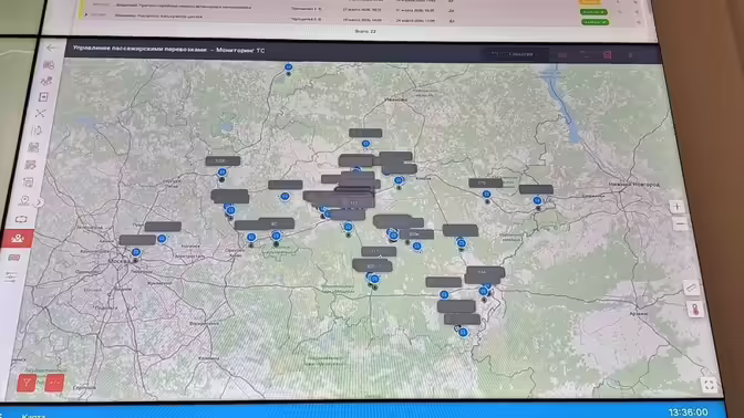 Во Владимирской области запустили онлайн-мониторинг автобусов