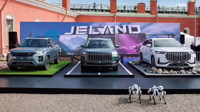 Jeland представил флагманский кроссовер J8