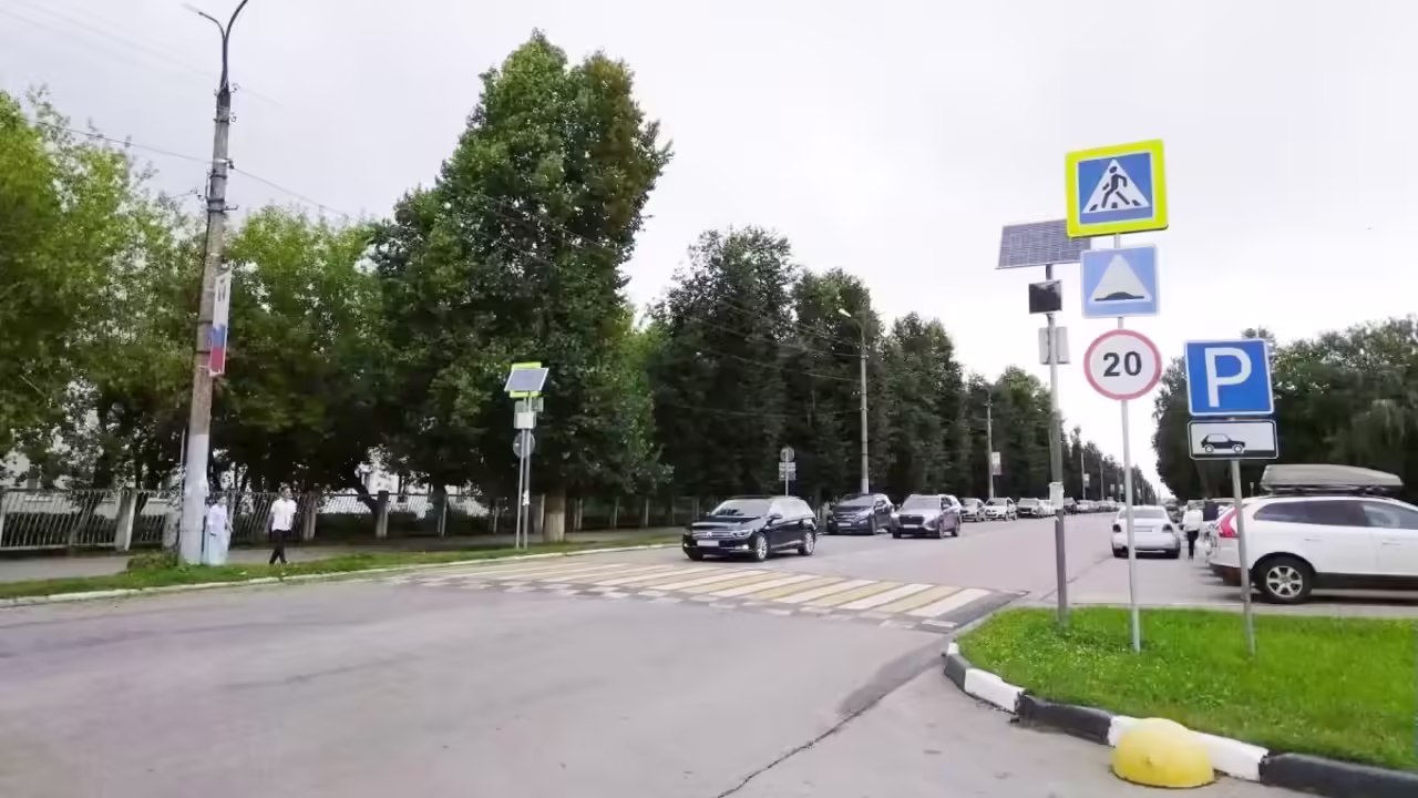 В Тульской области ремонтируют переходы и светофоры