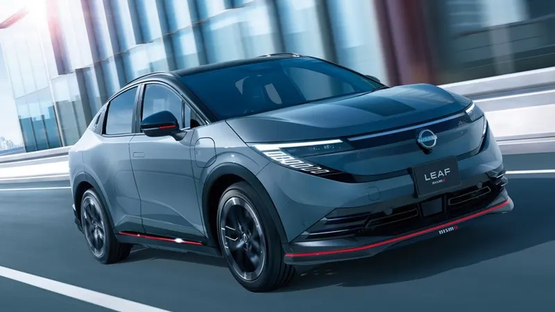 Представлен Nissan Leaf Nismo: агрессивнее, но не мощнее