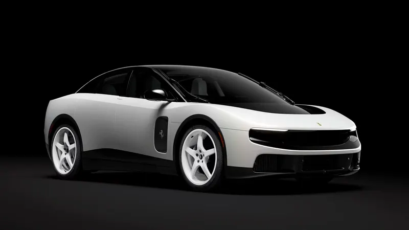 Весь в белом и за миллион: «нулевой» Ferrari Luce продадут на аукционе