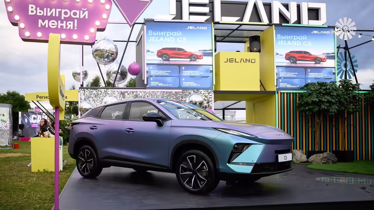 Новый купеобразный кроссовер Jeland C5 появится в России