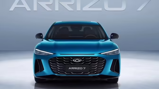 Новый седан Chery Arrizo 7 показали на официальных изображениях