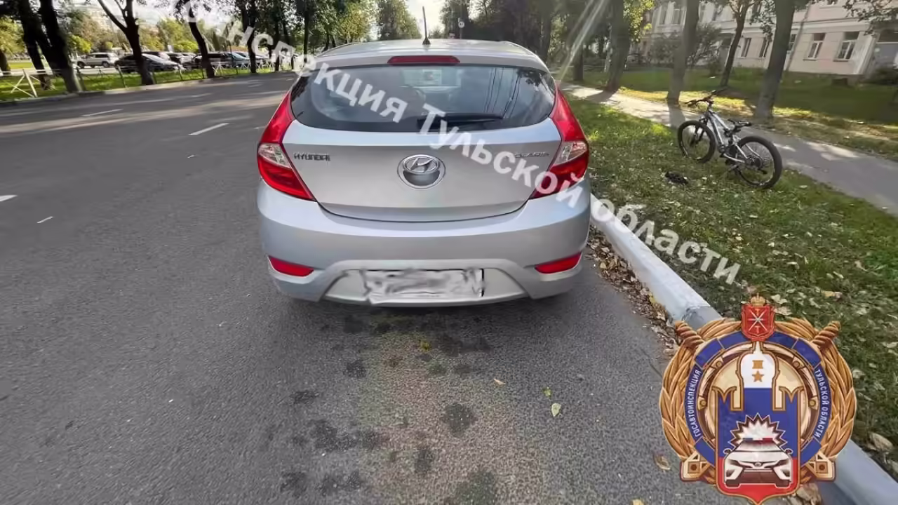 Ребенок пострадал в ДТП на улице Кирова в Туле