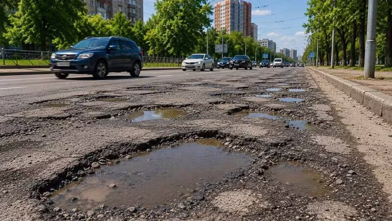 Дорога в Наклонном заброшена уже второй год