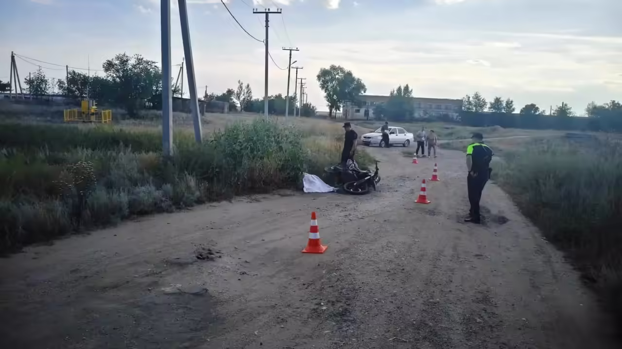 В Акбулакском районе в ДТП погиб водитель мотоцикла