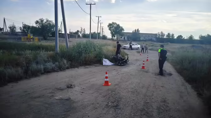 В Акбулакском районе в ДТП погиб водитель мотоцикла