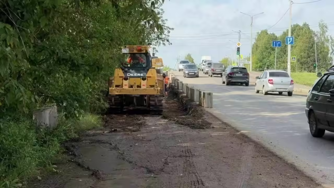 В Кирове расширяют улицу Московскую