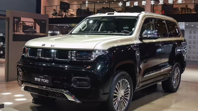 BAIC представила в Чэнду внедорожник Taitan 700