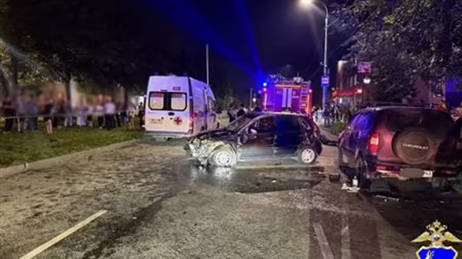 На ул. Ново-Вокзальной в ДТП пострадали три человека