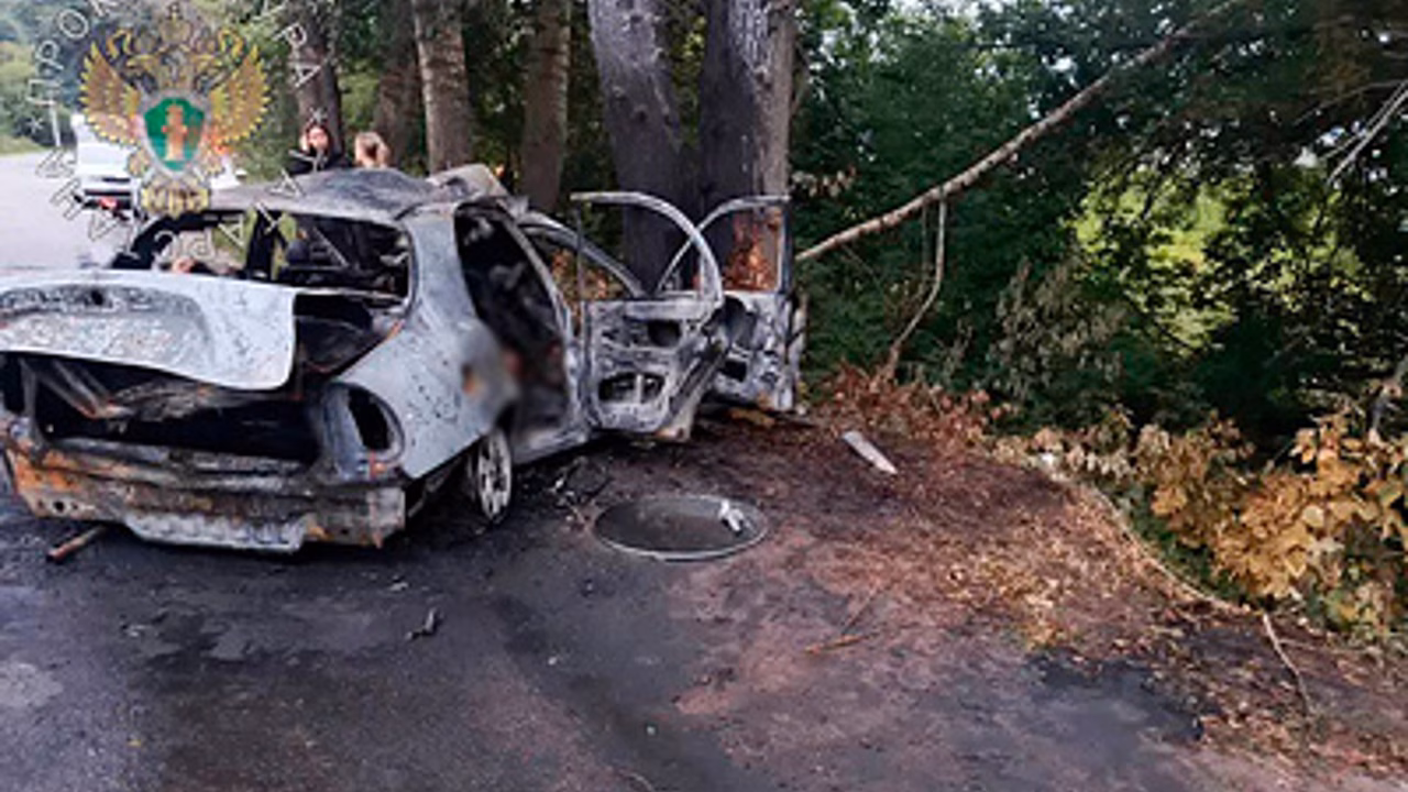 Возгорание машины стало причиной гибели шестерых подростков в Татарстане