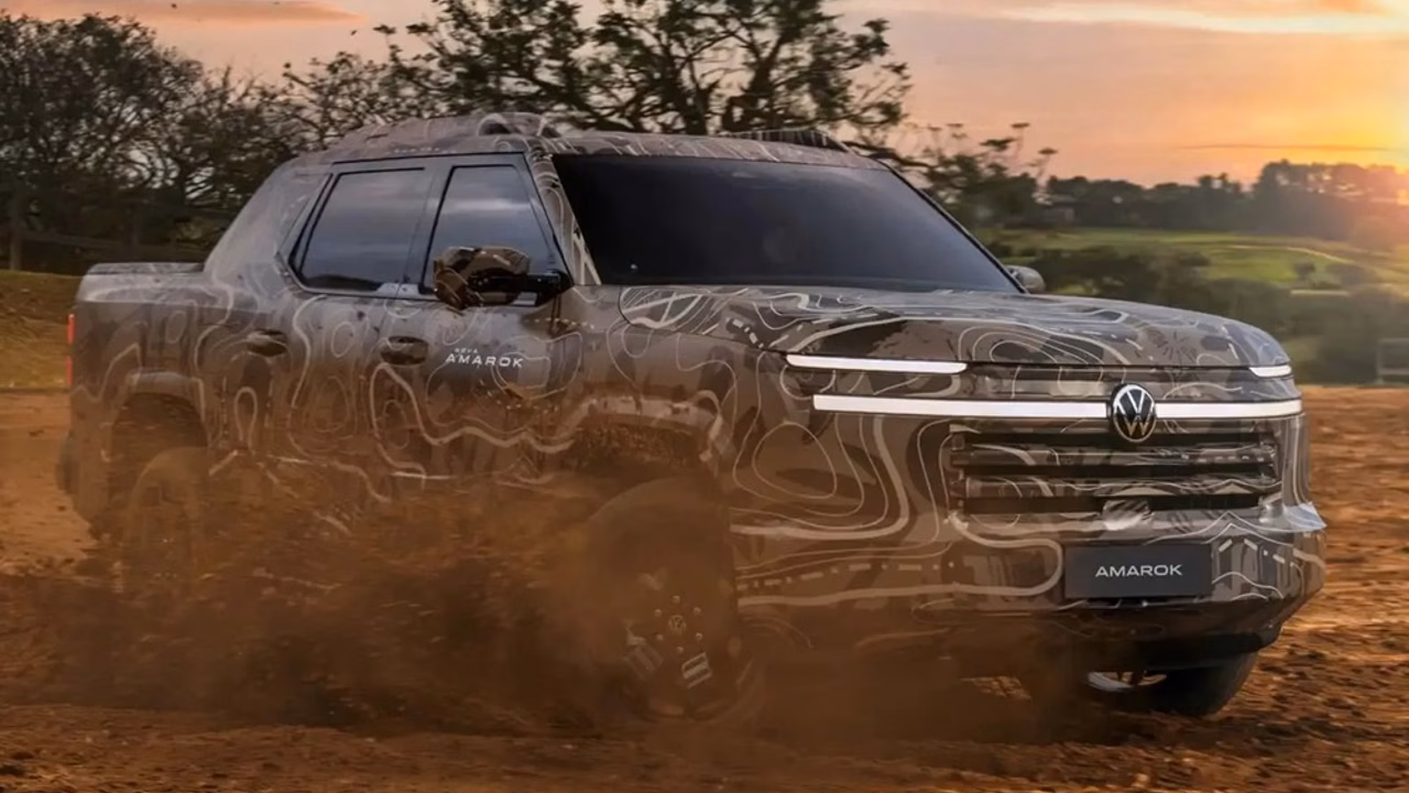Новый Volkswagen Amarok на китайской платформе показали на фото