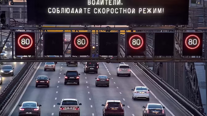 Новый стандарт на динамические дорожные знаки может появиться в России