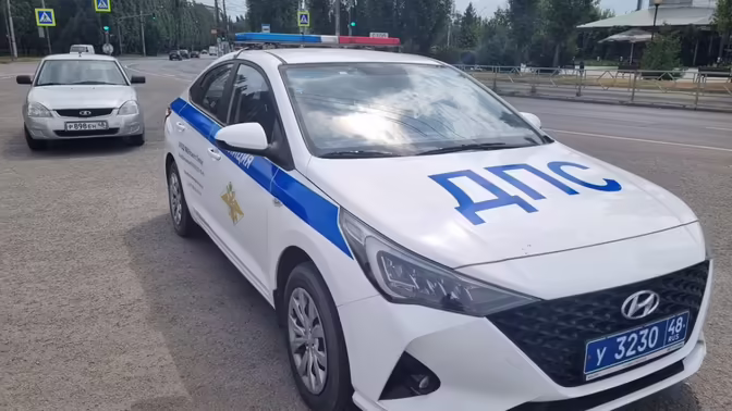 В Липецке ребёнок-велосипедист попал под "Шевроле"
