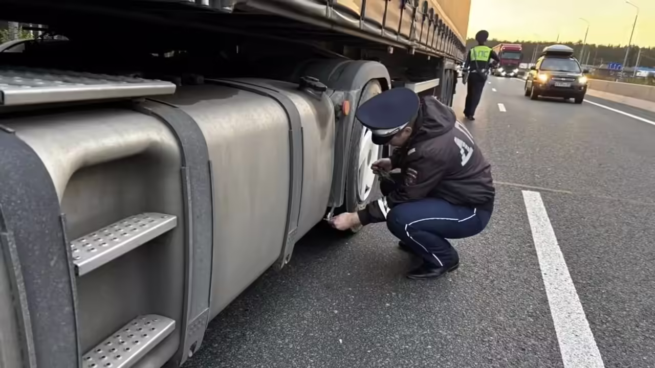 На Урале грузовик сбил женщину, которая шла по скоростному автобану