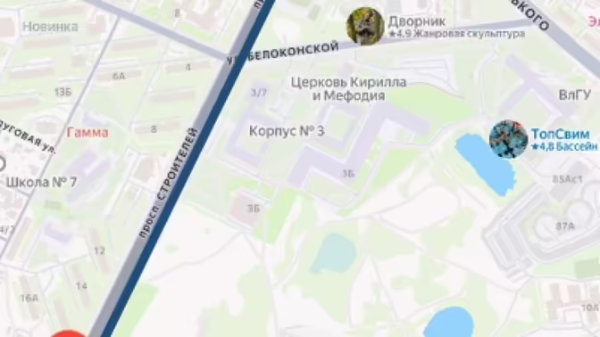 Во Владимире начнут ремонт дороги и тротуара на проспекте Строителей