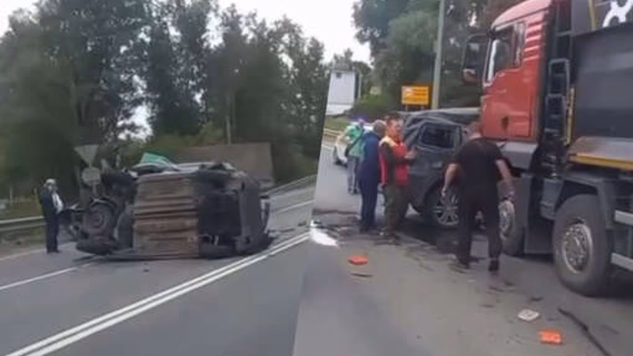 В Москве на Дмитровском шоссе произошла массовая авария, движение затруднено