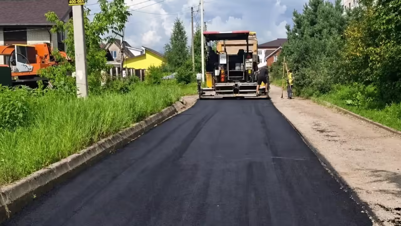 Дороги отремонтировали в шести пригородах Калуги