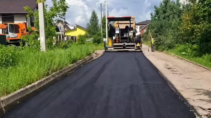Дороги отремонтировали в шести пригородах Калуги