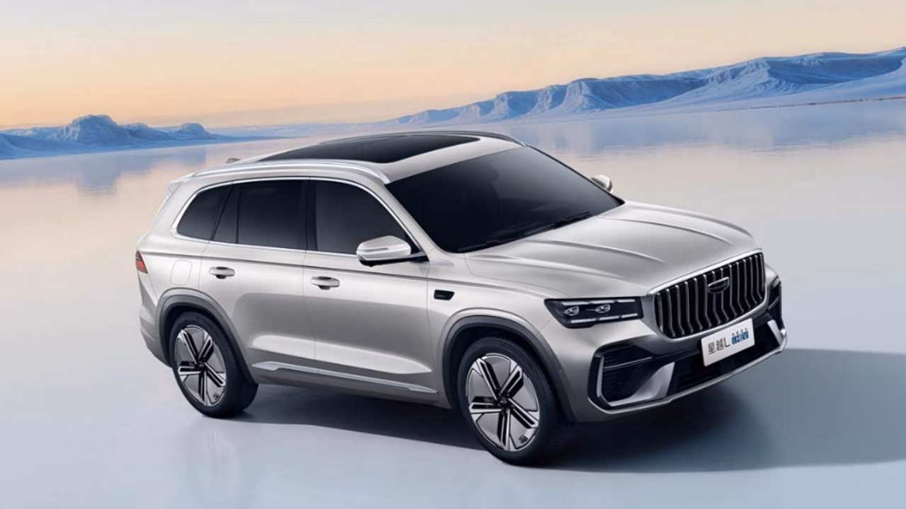 Geely представила гибридный кроссовер Monjaro