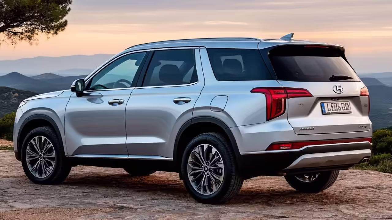 Hyundai представил Palisade с высотой 2 метра: «звёздное небо» и телевизор в потолке