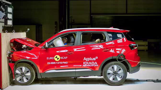 Китайские кроссоверы для России прошли краш-тесты EuroNCAP