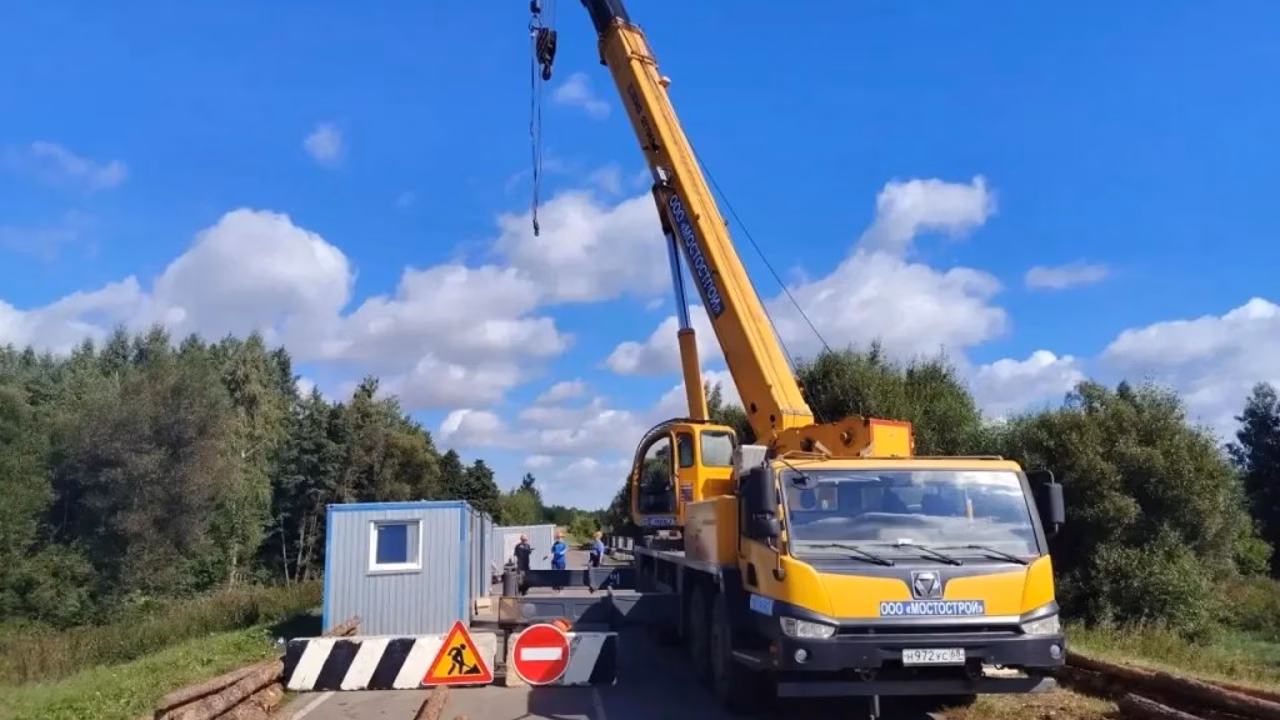 В Моршанском округе начали готовить строительство временного моста через Пячку