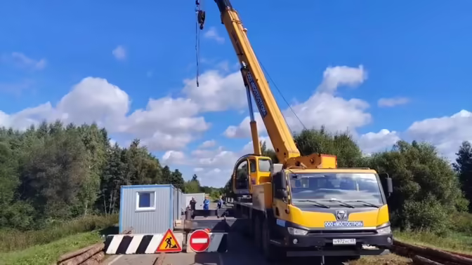 В Моршанском округе начали готовить строительство временного моста через Пячку