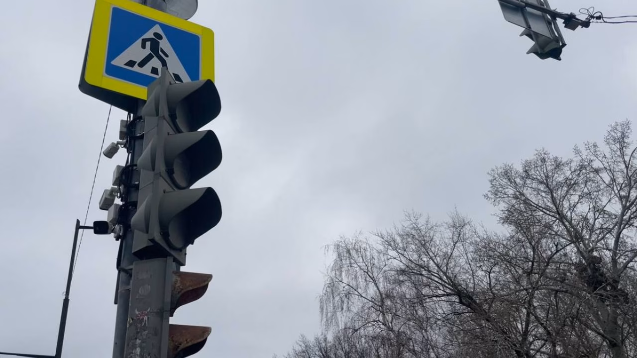 В Липецке произошел сбой светофоров на проспекте Мира