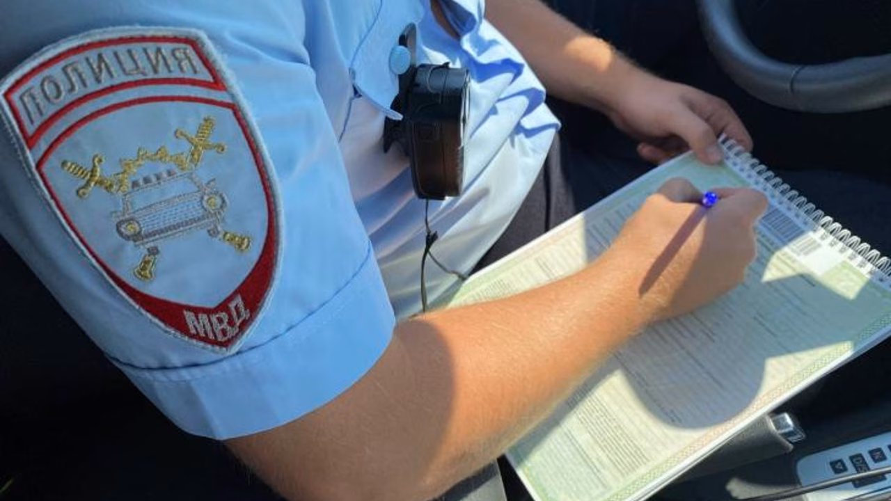 В Курске полиция ловит мотоциклистов - нарушителей
