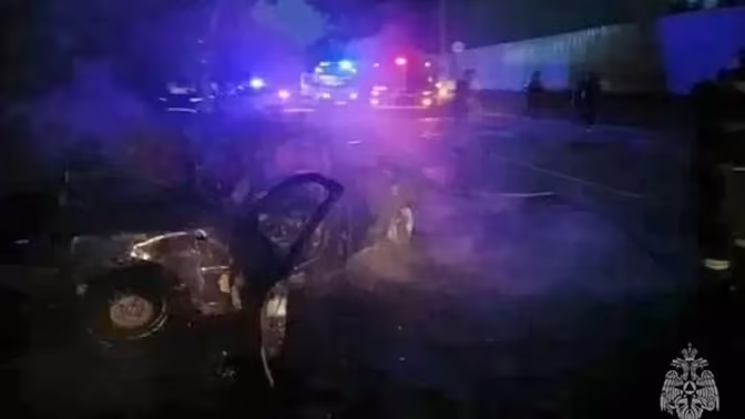 В Татарстане в ДТП погибли шесть подростков, находившиеся в салоне загоревшейся машины