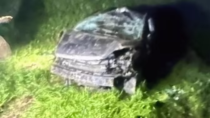 В Ленобласти на видео сняли последние секунды перед столкновением Ford и большегруза