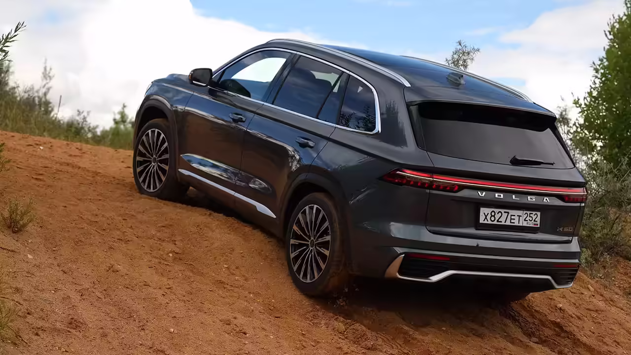 Volga K50 проверили на серьезном бездорожье
