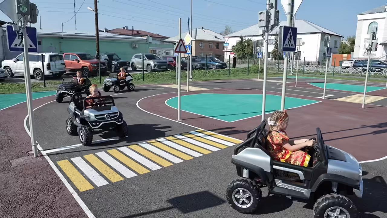 Ребята из Камышлова начнут изучать правила безопасности в автогородке