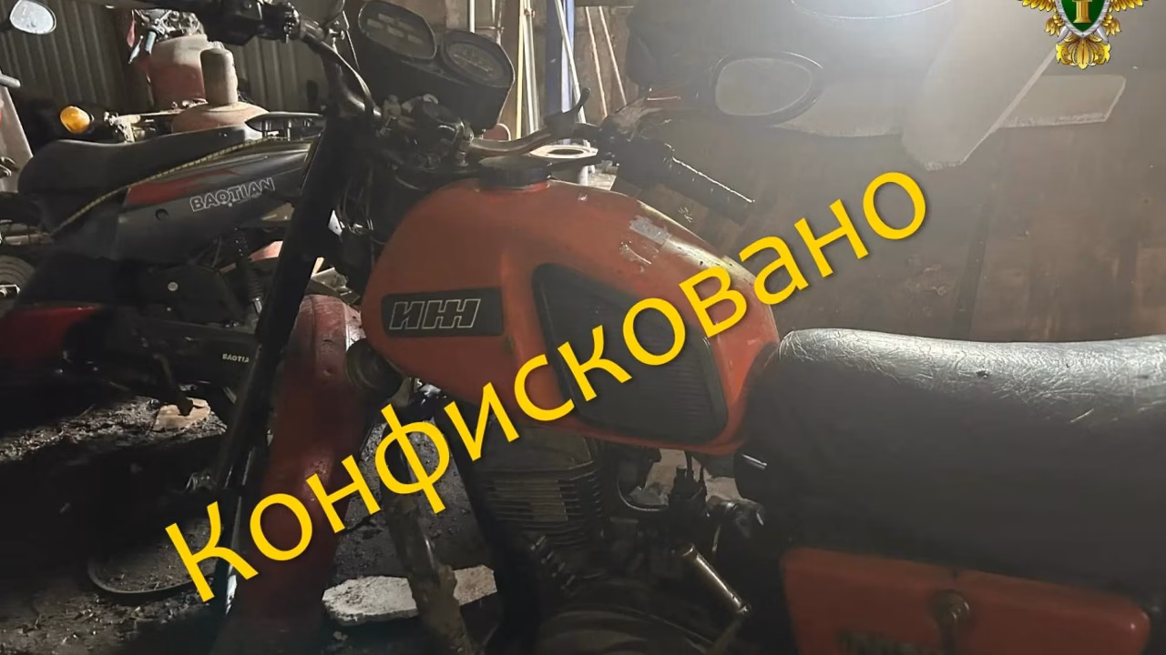 Нижнеломовец на мотоцикле попытался уйти полем от полиции