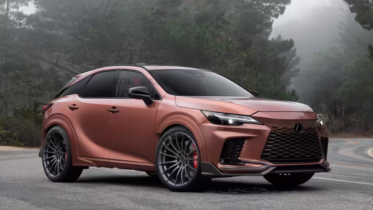Новый топовый Lexus RX Morizo RR: первые изображения