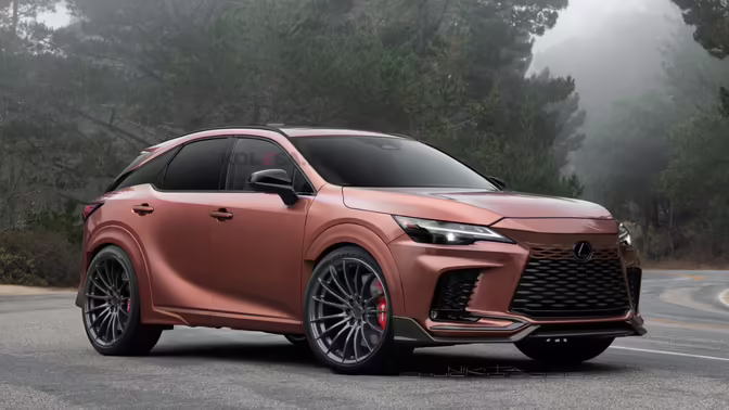 Новый топовый Lexus RX Morizo RR: первые изображения