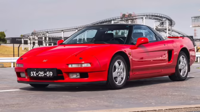 Honda NSX Айртона Сенны выставят на аукцион за 950 тысяч евро