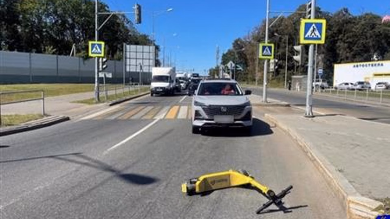 В Самаре в ДТП пострадал подросток на электросамокате