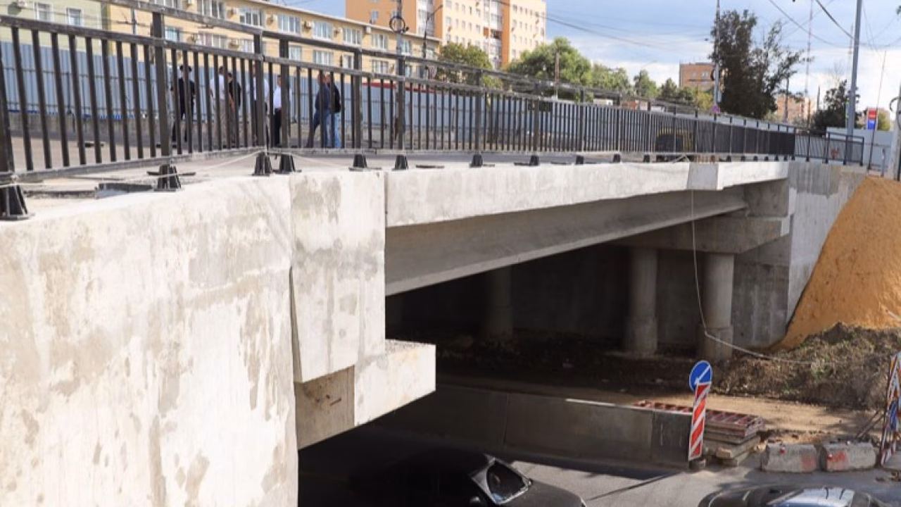 В Туле на Орловском путепроводе откроют временный проезд