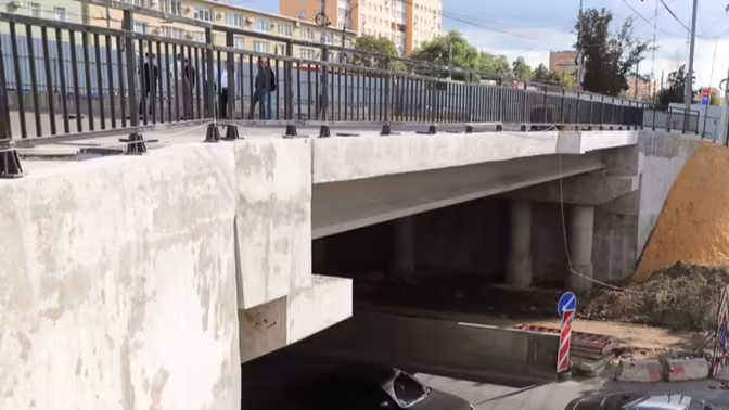 В Туле на Орловском путепроводе откроют временный проезд