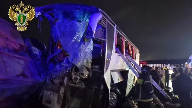 Число пострадавших в ДТП с автобусом в Ставрополье увеличилось до 38